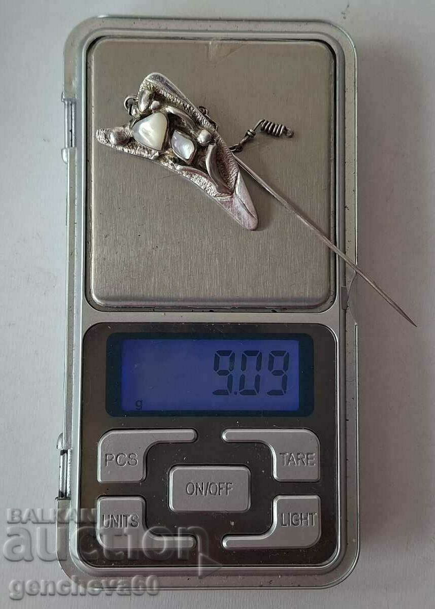 Designer silver pin - 7 Designer silver pin - 7