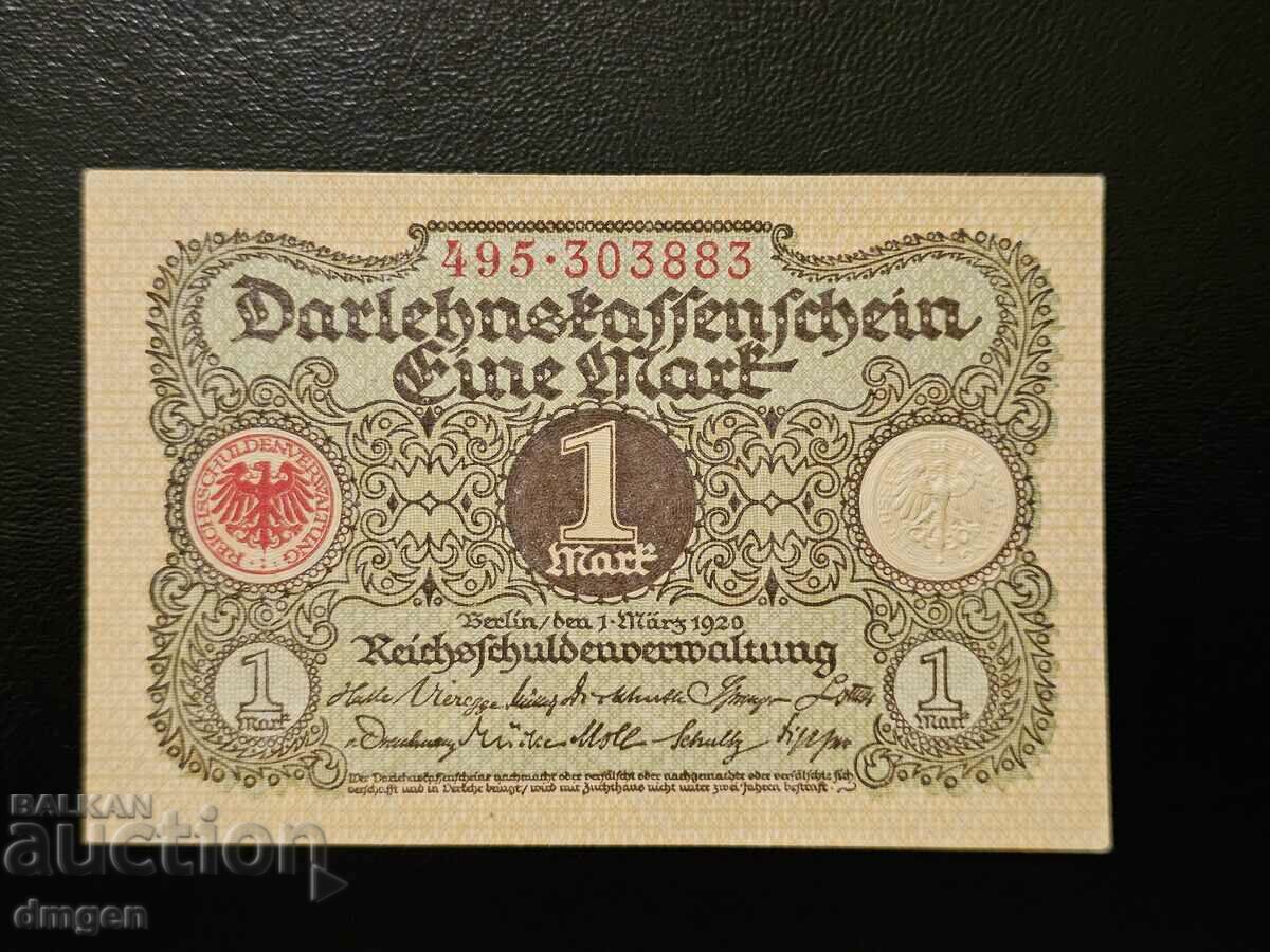 1 mark Germany 1920