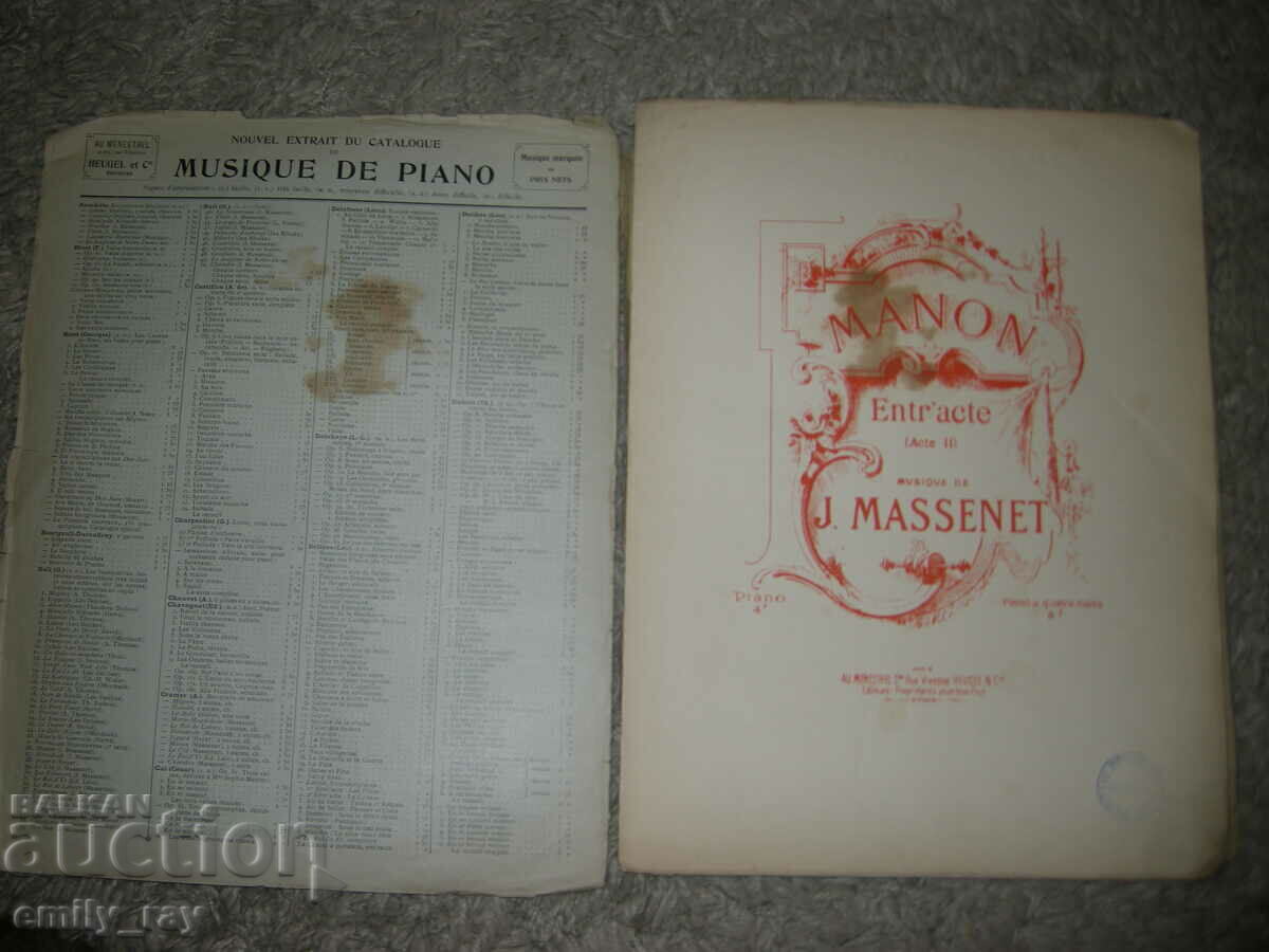 Notes - MANON / MANON/ with price 8.00 BGN | € 4.09 Notes - MANON / MANON/ with price 8.00 BGN | € 4.09