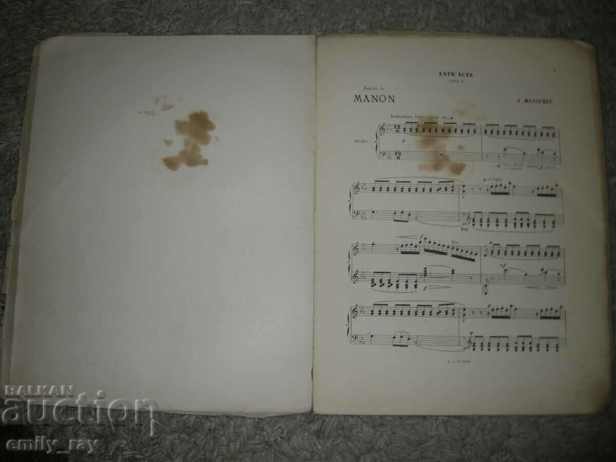 Auction Notes - MANON / MANON/ Auction Notes - MANON / MANON/