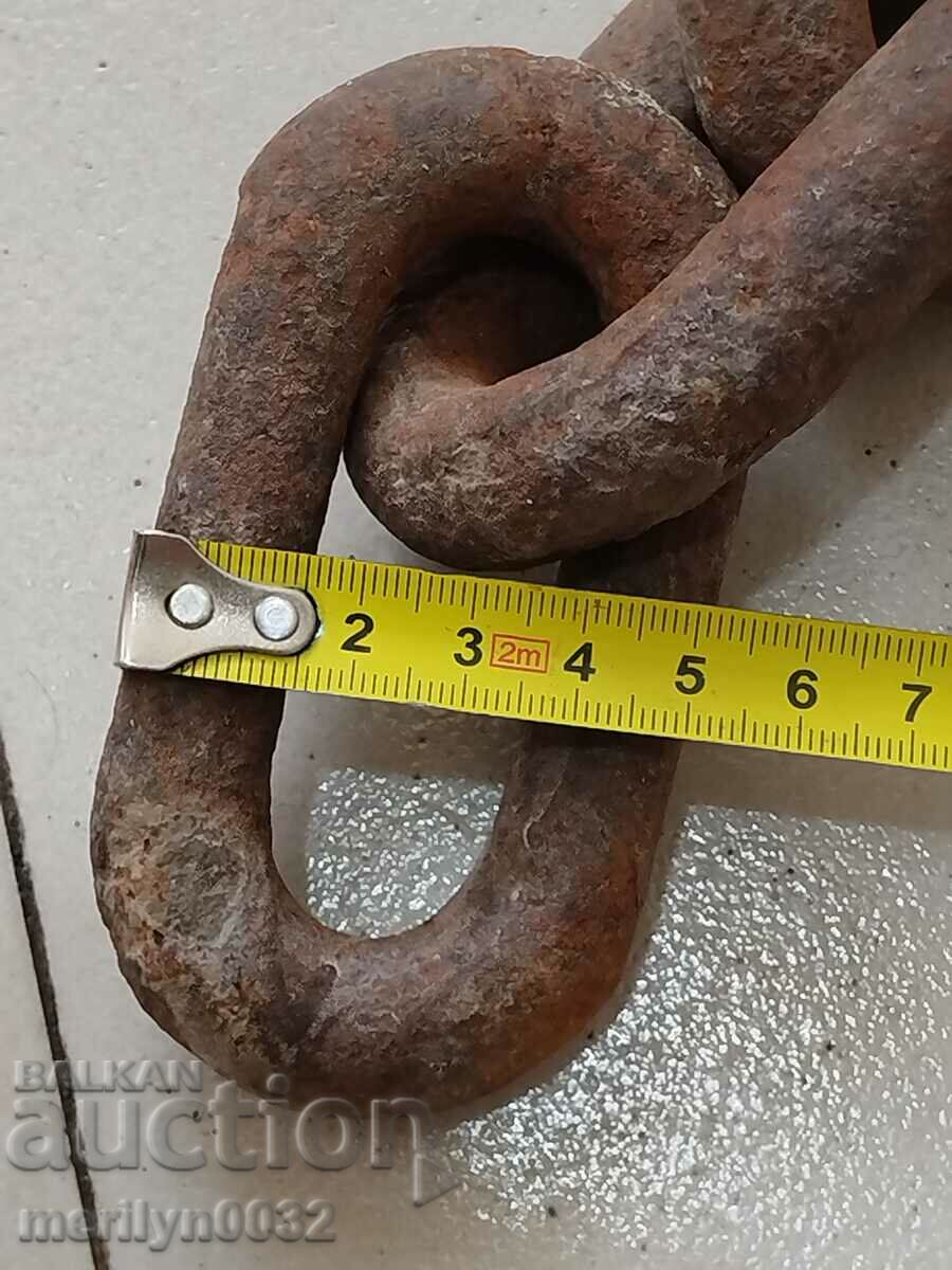 Old wrought iron chain, chain - 6 Old wrought iron chain, chain - 6