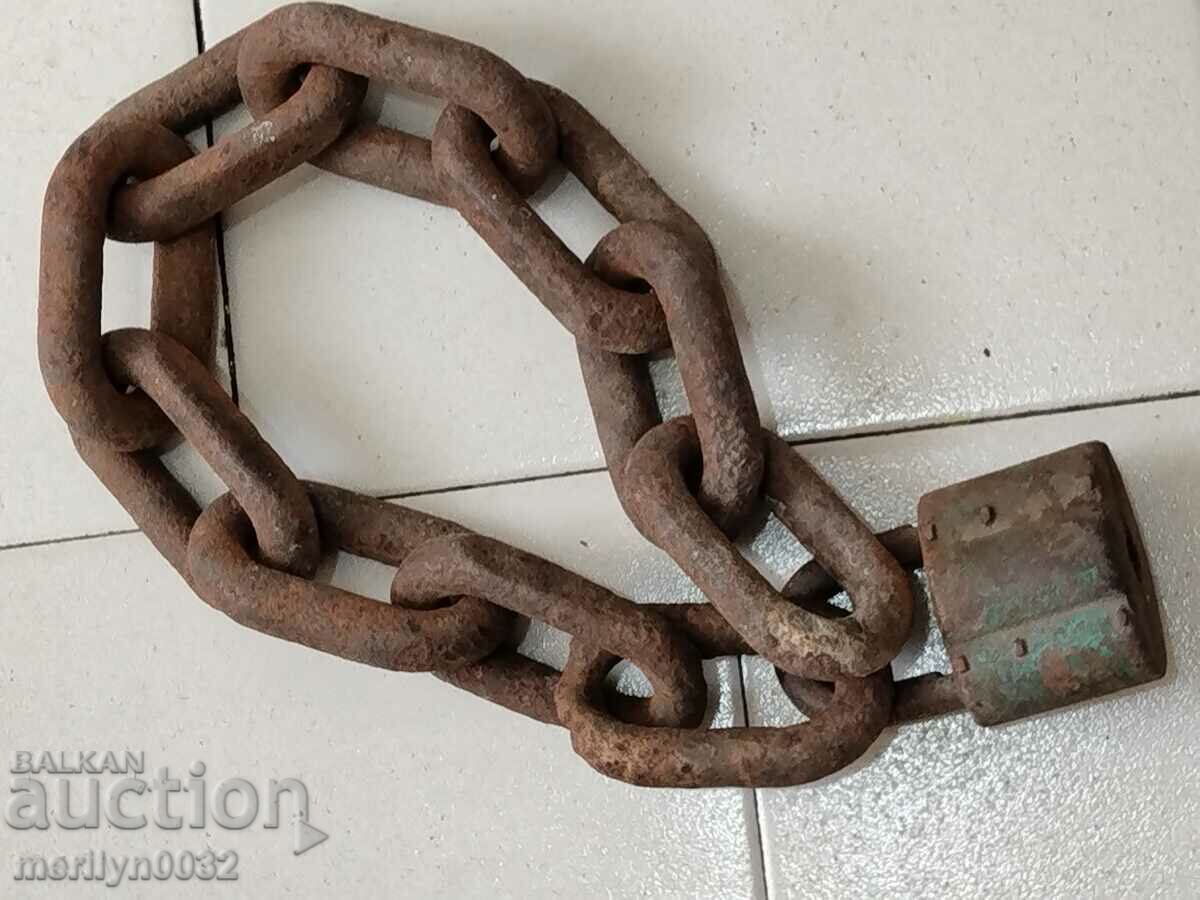 Old wrought iron chain, chain - 7 Old wrought iron chain, chain - 7