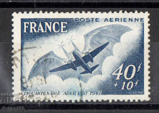 1948. Γαλλία. Airmail - Clement Ader.