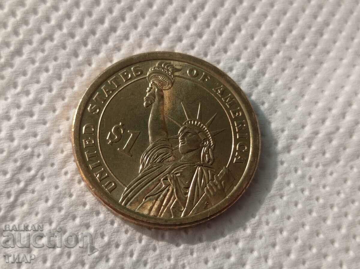 1$ USA coin-0.01st