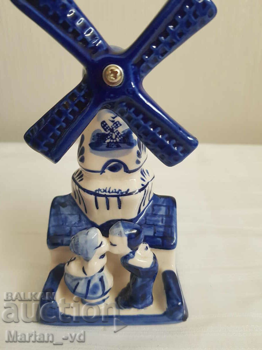 Porcelain Small Windmill Netherlands-14cm with price 30.00 BGN | € 15.34 Porcelain Small Windmill Netherlands-14cm with price 30.00 BGN | € 15.34