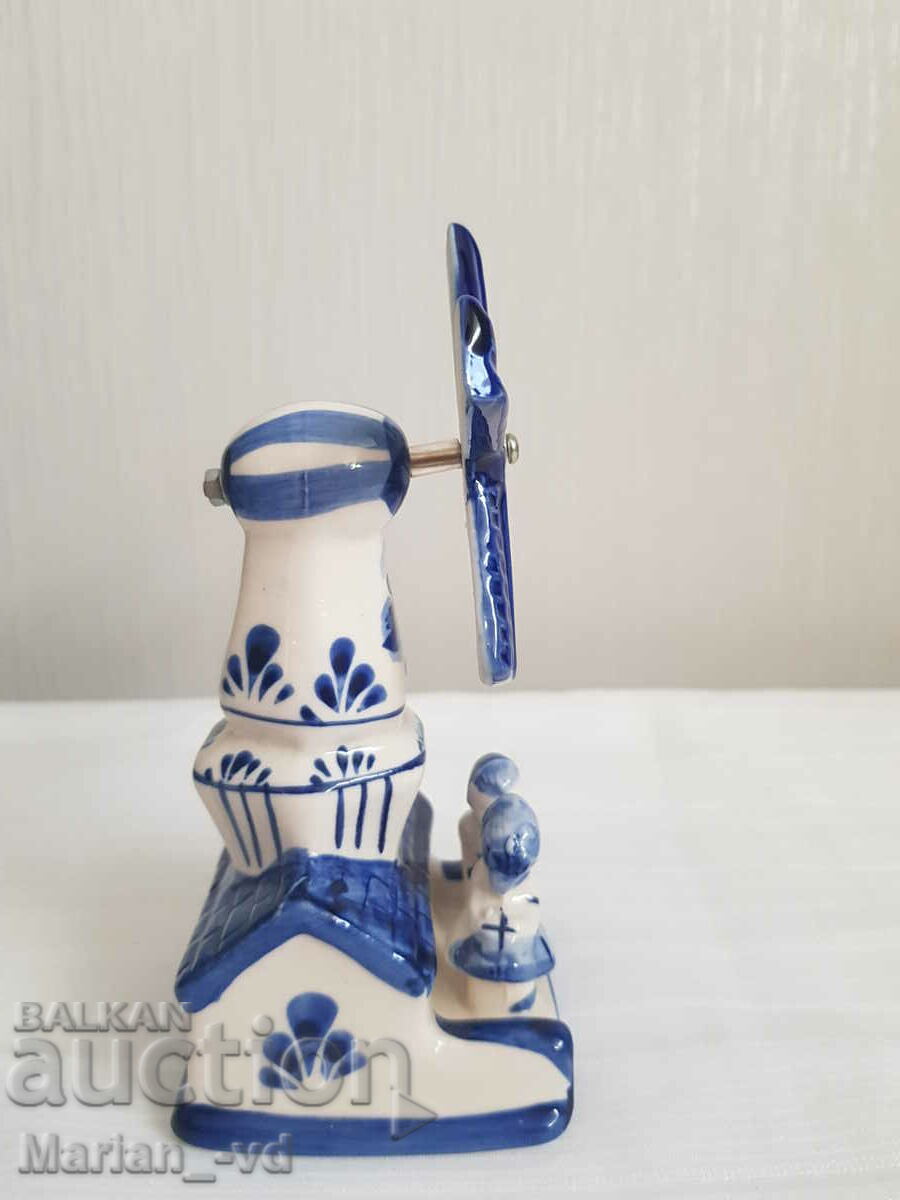 Porcelain Small Windmill Netherlands-14cm - 5 Porcelain Small Windmill Netherlands-14cm - 5
