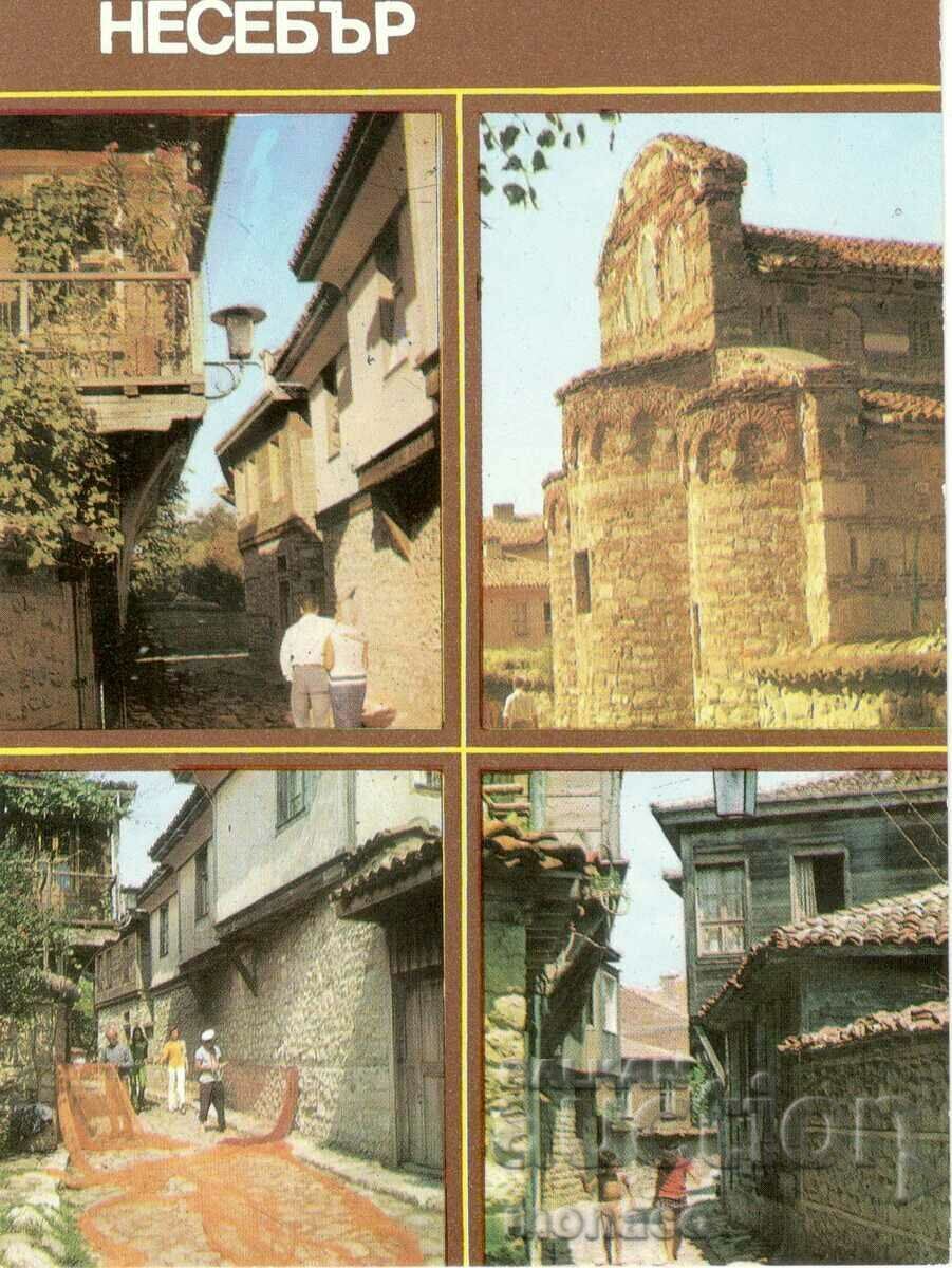 Old postcard - Nessebar, Mix