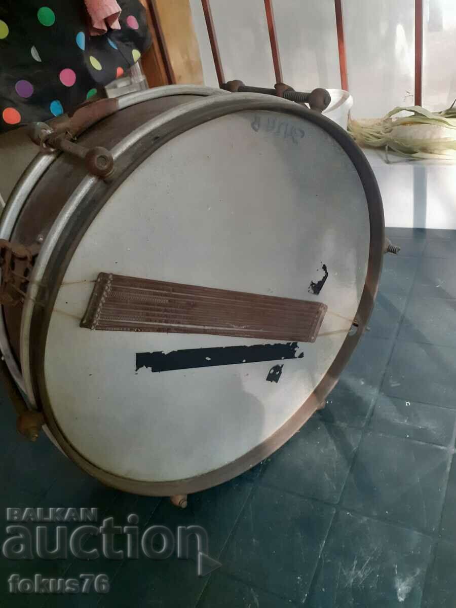Auction Find - Old military infantry drum - brass, leather, 19th century Auction Find - Old military infantry drum - brass, leather, 19th century
