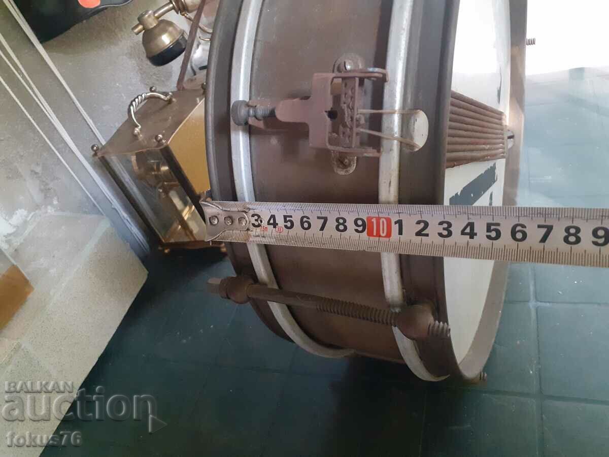 Find - Old military infantry drum - brass, leather, 19th century - 5 Find - Old military infantry drum - brass, leather, 19th century - 5