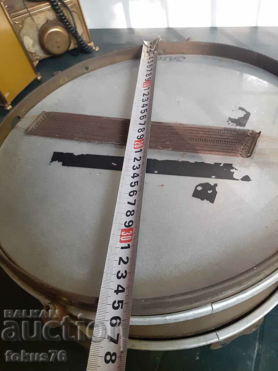 Find - Old military infantry drum - brass, leather, 19th century - 6 Find - Old military infantry drum - brass, leather, 19th century - 6