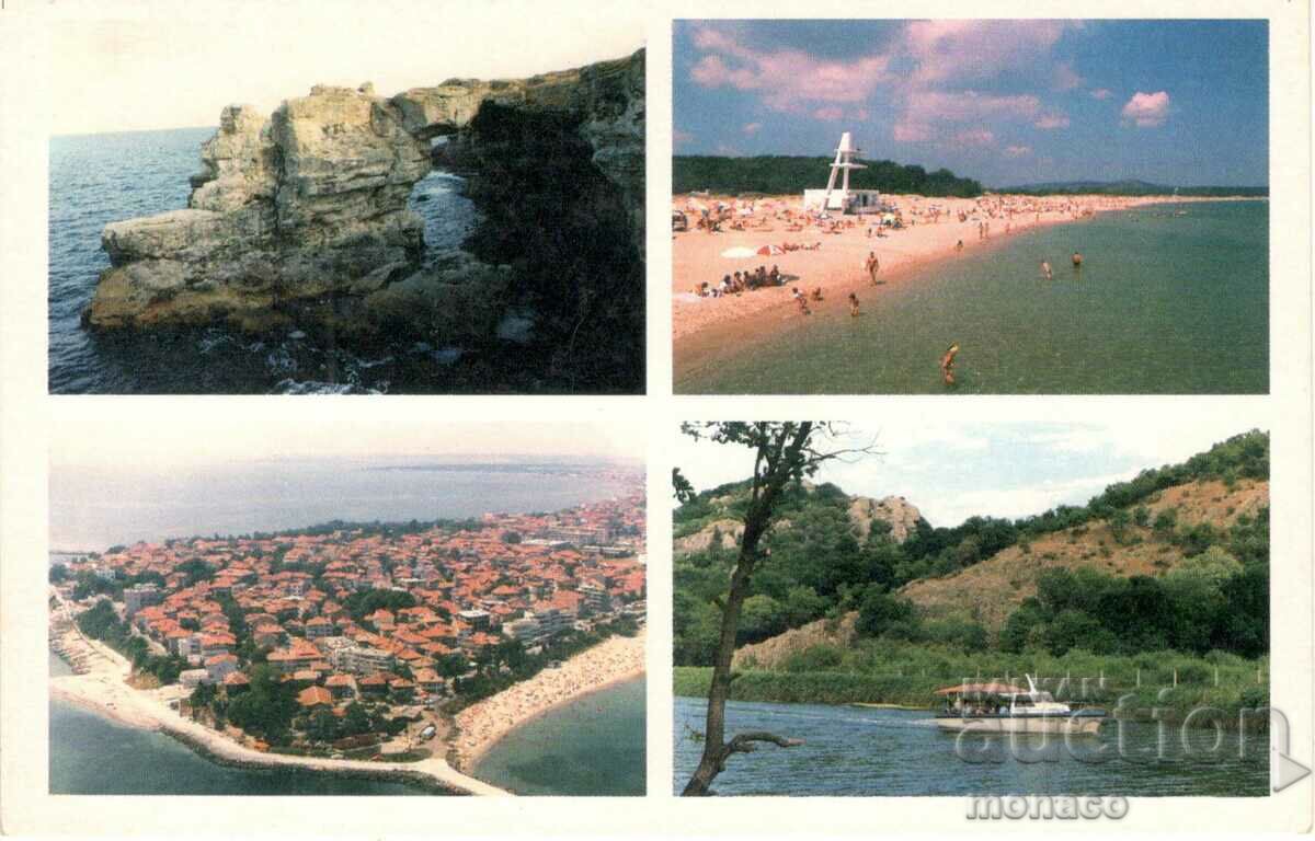 Old card - Bulgarian Black Sea