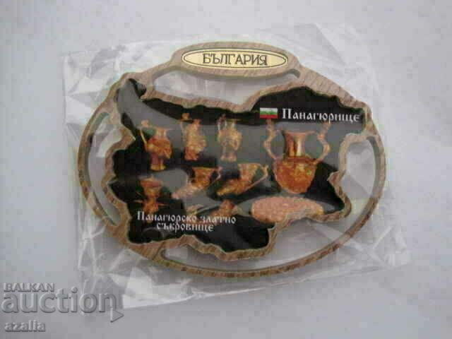 Нов магнит Панагюрище - златното съкровище Нов магнит Панагюрище - златното съкровище