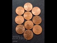 USA, 1 cent - various years