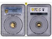 20 лева 1999 Богородица PR 69 DCAM PCGS TOP