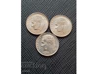 САЩ, 10 цента - различни години