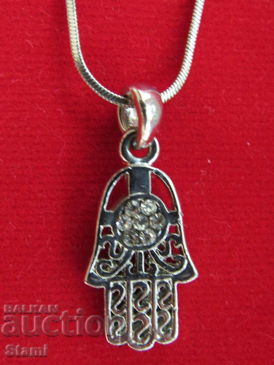 The Hand of Fatima necklace, consecrated at the Holy Sepulcher-2 with price 66.00 BGN | € 33.75 The Hand of Fatima necklace, consecrated at the Holy Sepulcher-2 with price 66.00 BGN | € 33.75