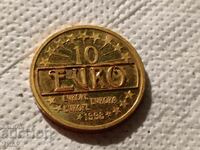 10 Euro 1998г-0.01ст