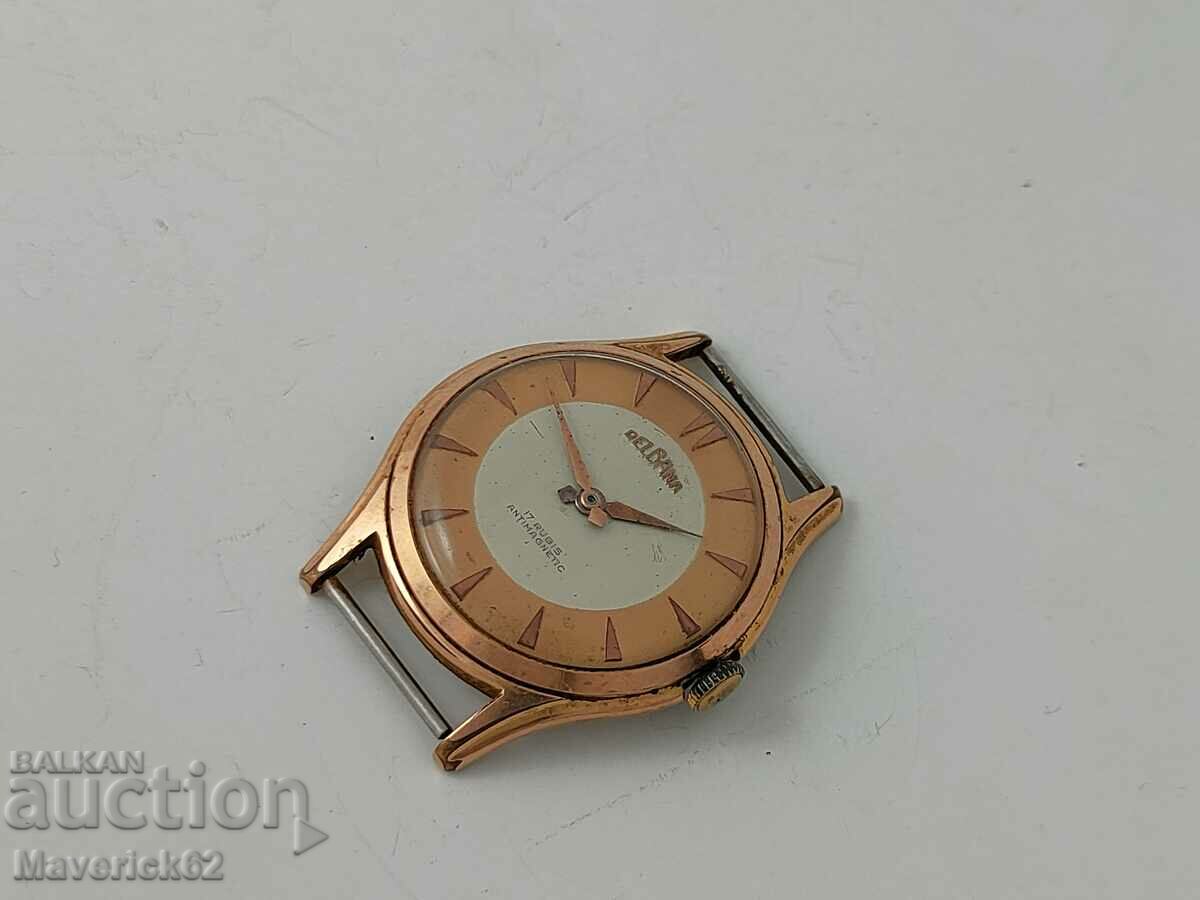 Auction Delbana Swiss gold plated Auction Delbana Swiss gold plated