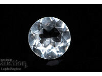 Бял топаз 0.9ct 6mm кръгла шлифовка #3