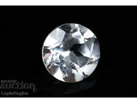 Бял топаз 0.98ct 6mm кръгла шлифовка #7