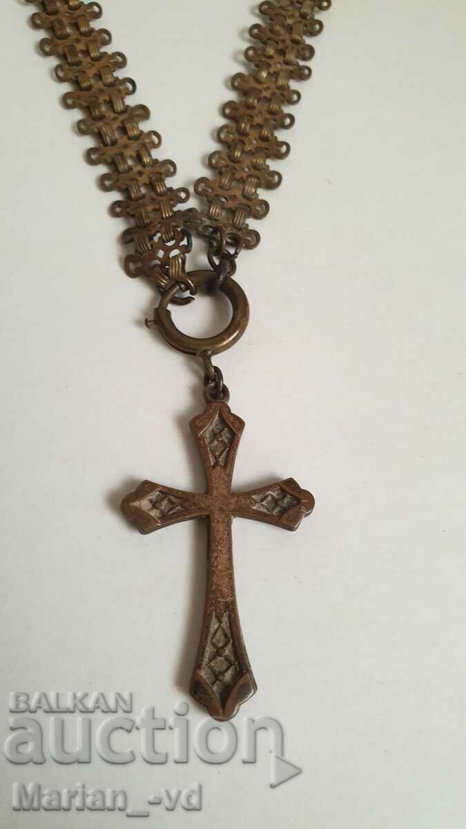 OLD CORD WITH CROSS WEAR JEWELRY with price 120.00 BGN | € 61.36 OLD CORD WITH CROSS WEAR JEWELRY with price 120.00 BGN | € 61.36