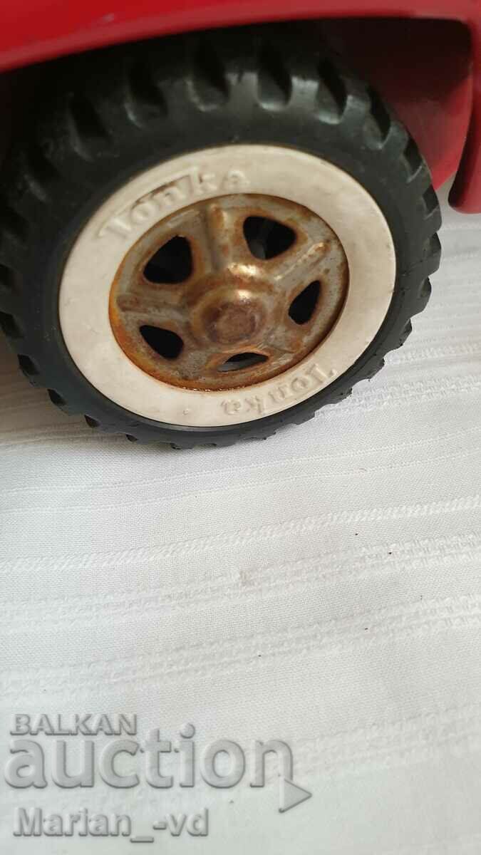 TONKA PRESSED STEEL TIPPER USA -34cm length - 6 TONKA PRESSED STEEL TIPPER USA -34cm length - 6