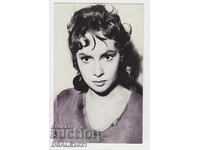 old Postcard actress GINA LOLLOBRIGIDA /16224