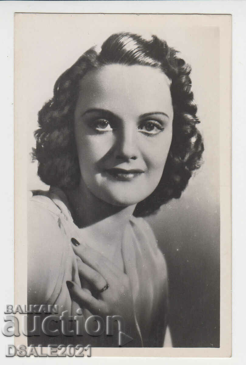 old Postcard actress KLARA TONLAY /12653