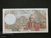 10 Francs France 1972