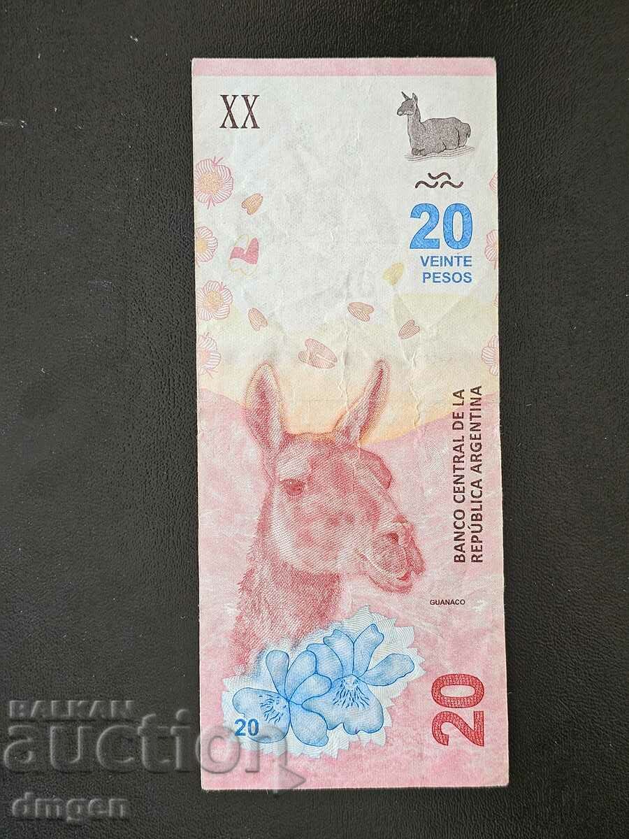 20 de pesos Argentina