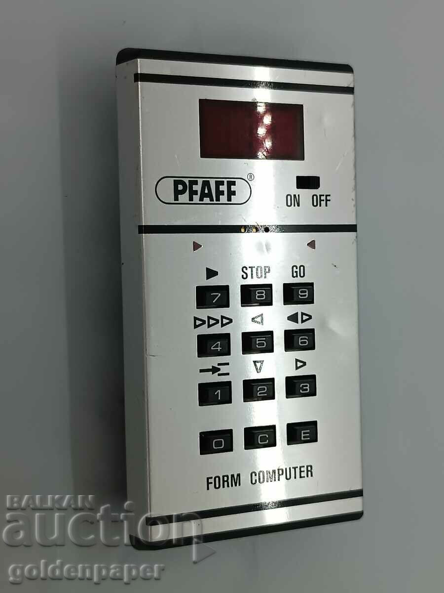 PFAFF for twin knitting machine, not tested, no charger