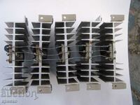 Radiators with 2N3055 transistors