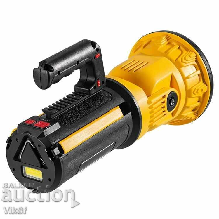 Ισχυρός προβολέας πολλαπλών λειτουργιών W5165-1 με τιμή 55.50 BGN | € 28.38 Ισχυρός προβολέας πολλαπλών λειτουργιών W5165-1 με τιμή 55.50 BGN | € 28.38