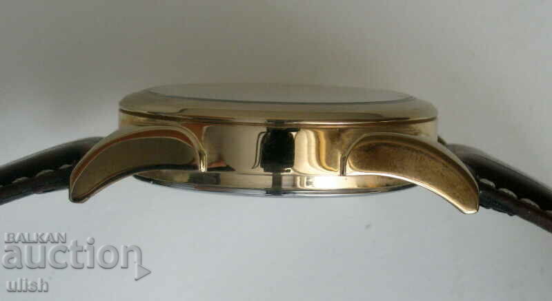 Auction  Lorus VJ52-X002 Gold Plated Leather Strap