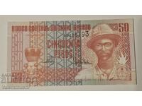 Guineea Bissau 50 pesos 1990