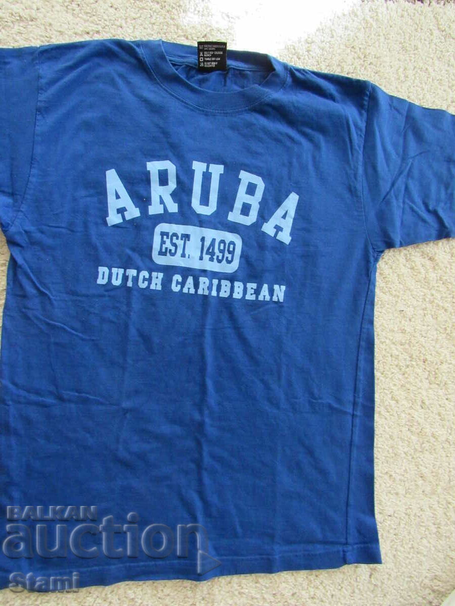 Original Aruba Men's Short Sleeve T-Shirt, S/M with price 15.00 BGN | € 7.67