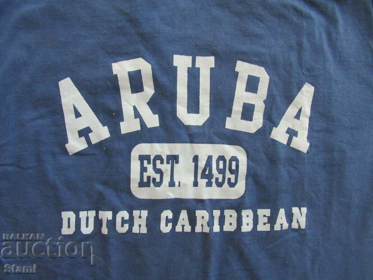 Delivery of Original Aruba Men's Short Sleeve T-Shirt, S/M