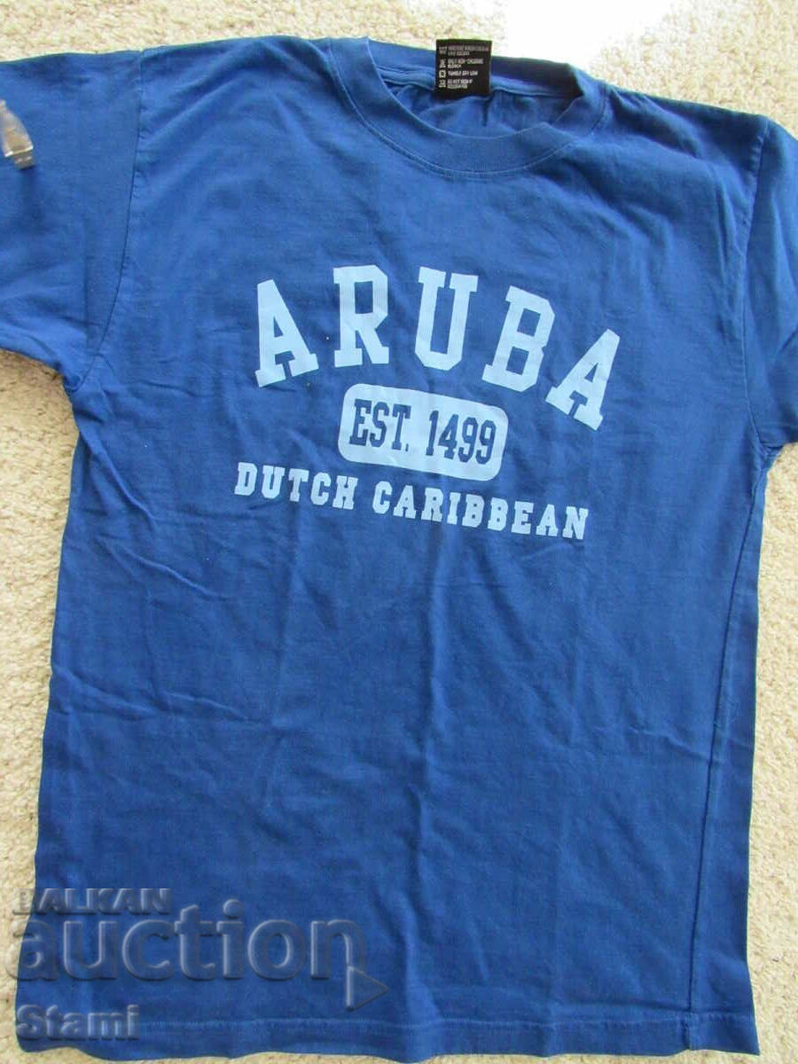 Original Aruba Men's Short Sleeve T-Shirt, S/M