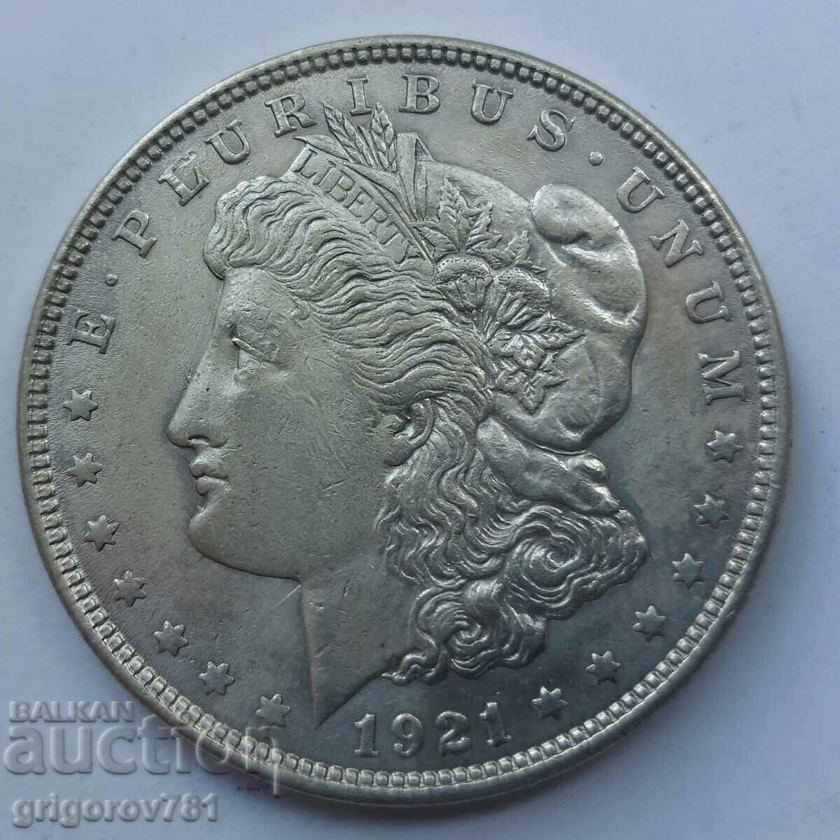 1 Morgan Dollar Silver USA 1921 - Silver Coin #4