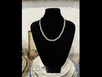 Silver necklace #5865