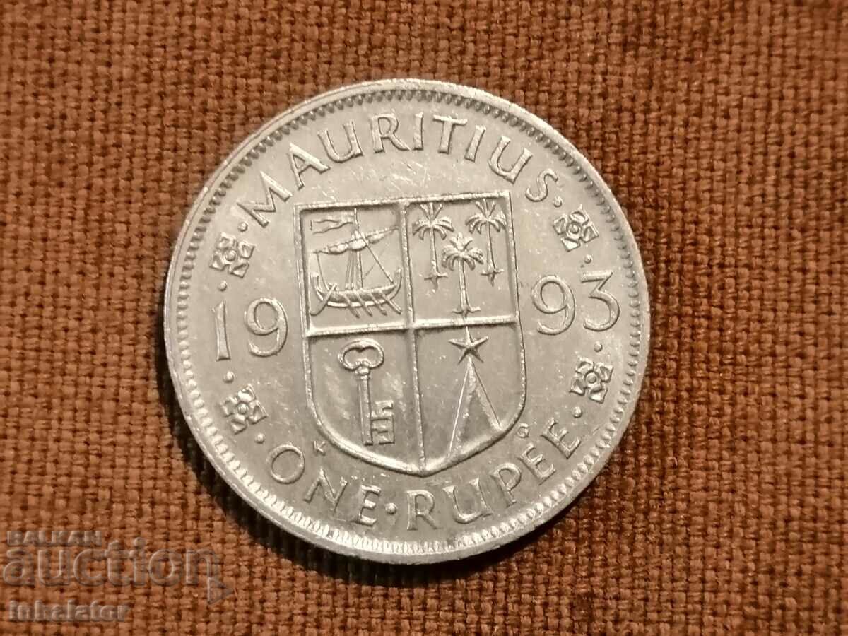 Mauritius 1 Rupee 1993