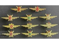 38059 Bulgaria lot 11 signs Air Force pilots navigators and bombardier