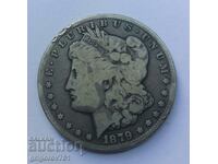 1 Morgan Dollar Silver USA 1879 - Silver Coin #12