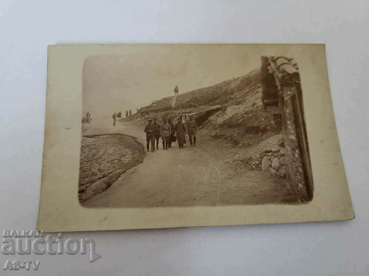 Carte de fotografie militară