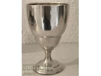 A silver cup