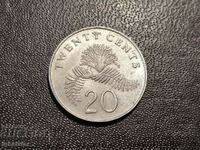 20 cents 1986 Singapore