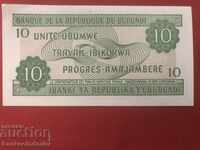 Μπουρούντι 10 Φράγκα 2005 Pick 33e Ref 7899 Unc