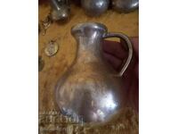 BRONZE massive old cast. JUG 1.6 KG.