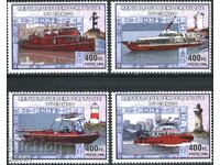 Clear Stamps Ships and Lighthouses 2006 from Congo