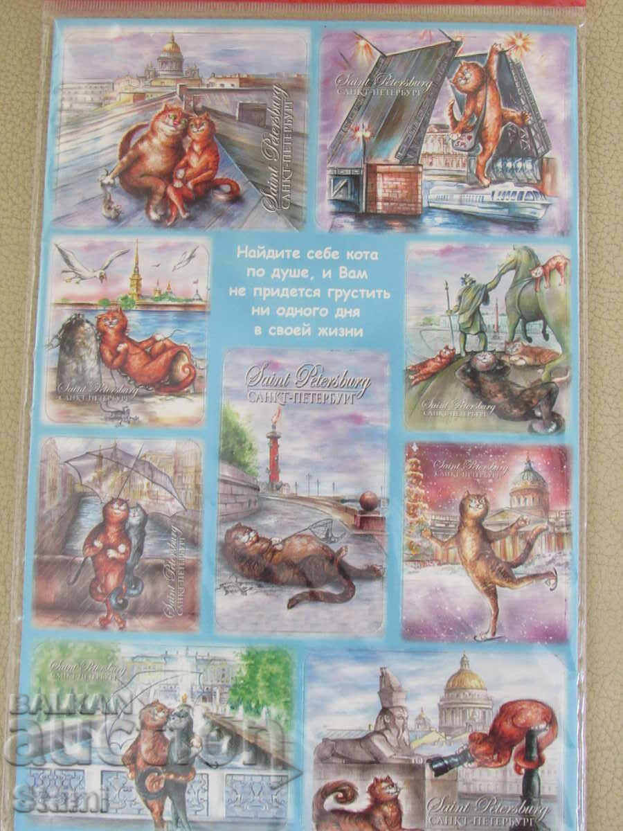 Set of magnets from St. Petersburg, Russia-series-5 with price 8.70 BGN | € 4.45 Set of magnets from St. Petersburg, Russia-series-5 with price 8.70 BGN | € 4.45